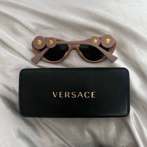 Versace round cateye sunglasses